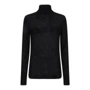 Sort Paillet Sweater AW24