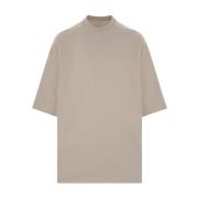 Beige Bomuld Oversize T-shirt