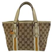 Pre-owned Canvas gucci-tasker