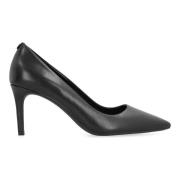 Læder Pointy-Toe Stiletto Pumps