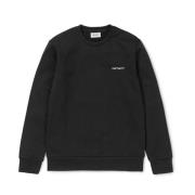 Script Broderi Sweatshirt