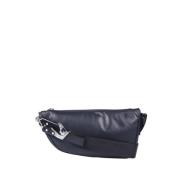 Sort Shield Crossbody Taske