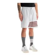 4-Bar Bomuld Bermuda Shorts