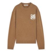 Intarsia Uld Logo Jumper