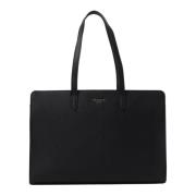 Sort Faux Saffiano Shopper Tote