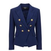 Midnight Blue Double Breasted Blazer