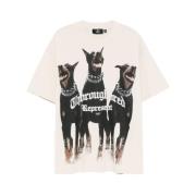 Hundetryk Bomuld T-shirt