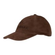 Brun Aqualeather Baseball Cap