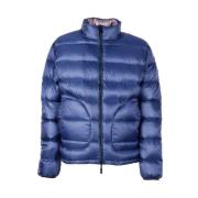 Reversible Blue & Gray Duck Down Jacket