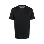 Klassisk Sort Crew-Neck T-Shirt