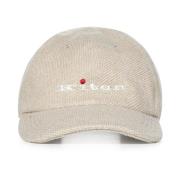 Kashmir Beige Hat med Logo Broderi