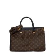 Pre-owned Canvas louis-vuitton-tasker