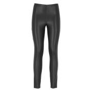 Sort elastiske stof leggings