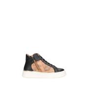 Sorte Sneakers med Kortprint