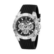 Herreur Armbåndsur Multifunktionsur Skeleton Trophy sort 46 mm GW0333G...