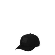 Sort Baseball Cap med Bystil