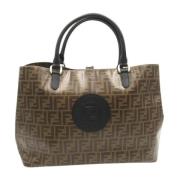 Pre-owned Canvas fendi-tasker