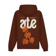 Brun Bomuld Blooming Ideas Hoodie