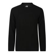 Højhalset sweater i boksstil