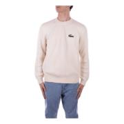 Live Logo Front Sweater Creme