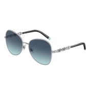 Silver/Blue Shaded Sunglasses TF 3087