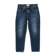 Slubby Pure Indigo Gulerodspasform Jeans