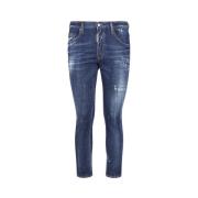 Klassiske Denim Jeans med Fem Lommer