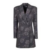 Blomster Blazer Kjole