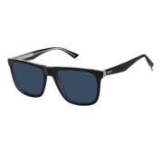 Sort Acetat Herre Solbrille