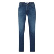 Slim Fit Denim Jeans Paris Label