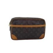 Pre-owned Canvas louis-vuitton-tasker