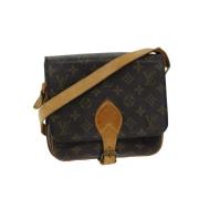 Pre-owned Canvas louis-vuitton-tasker