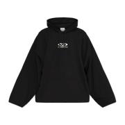 Sweatshirt med logo