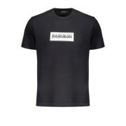 Kortærmet bomuldst-shirt med logoprint