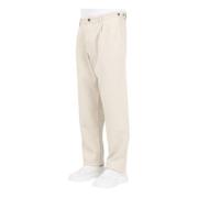 Beige Chino Bukser Vintage Stil