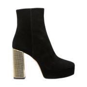 Sort Platform Bootie Stil