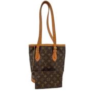 Pre-owned Canvas louis-vuitton-tasker