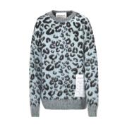 Kashmir Ribstrikket Rund Hals Pullover