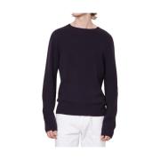 Rundhalset Jersey Sweater