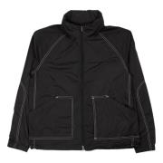 Sort Nylon Wind Jacket med WindWall™