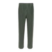 Sage Green Polyester Bukser