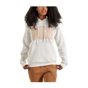 Fluff Logo Hoodie Stilfuld Komfort