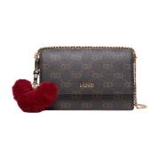 Logo Charm Crossbody Taske