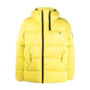 Shine Oversized Puffer Jakke Gul