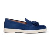 Damesuede loafer