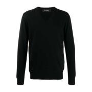 Sort Tekstil T-Shirt Pullover