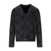 Monogram Mørkegrå Cardigan