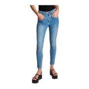 Blå Skinny Preachers Jeans