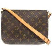 Pre-owned Canvas louis-vuitton-tasker