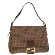 Pre-owned Canvas fendi-tasker